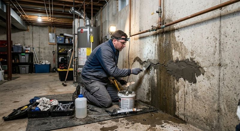 Concrete Waterproofing in Fredericksburg, VA